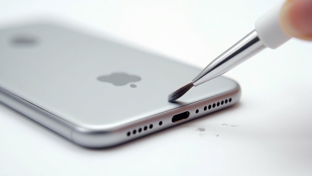 utrzymuj port ładowania telefonu