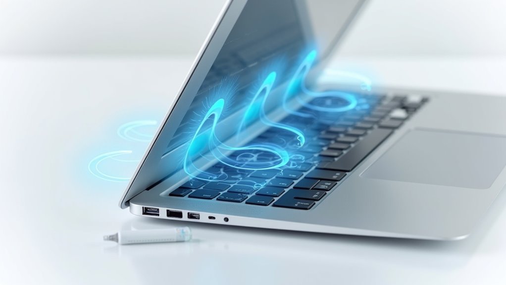 utrzymuj cichy i wydajny MacBook