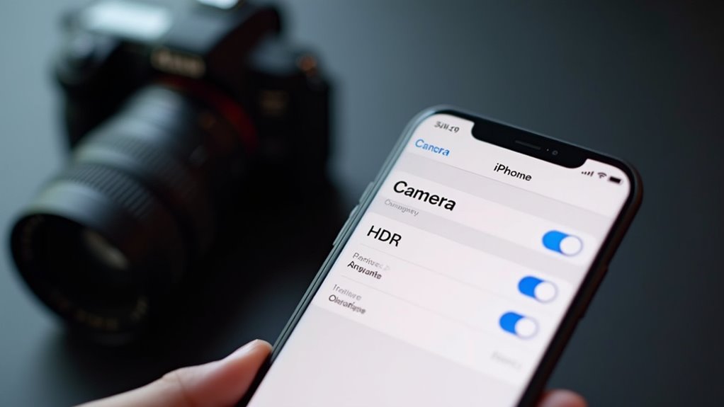 zarządzanie ustawieniami HDR na iPhone'ie