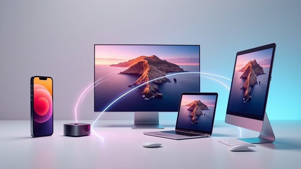 lustro ekranu urządzeń Apple