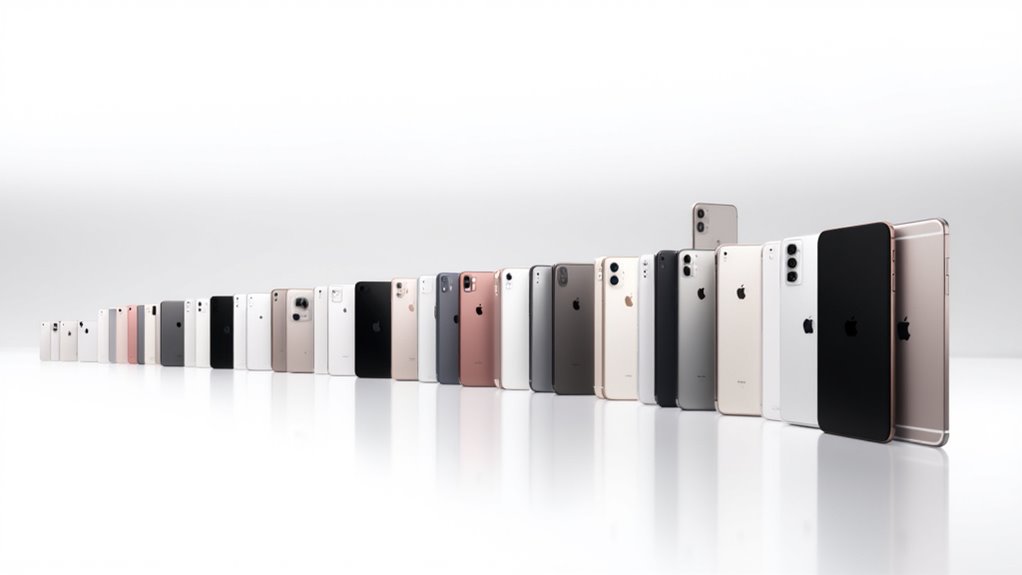 Modele iPhone: od pierwszego do najnowszego w kolejności wiele wariantów modeli iPhone