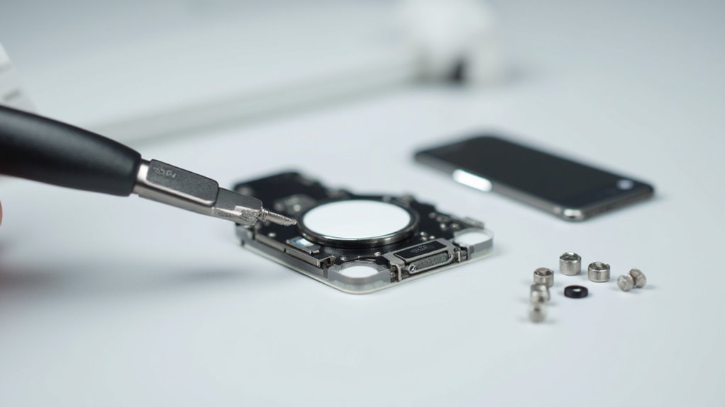 precyzyjna wymiana przycisku iPhone 4s