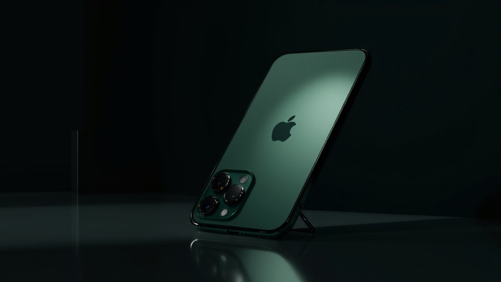 premium zielona zaawansowana kamera