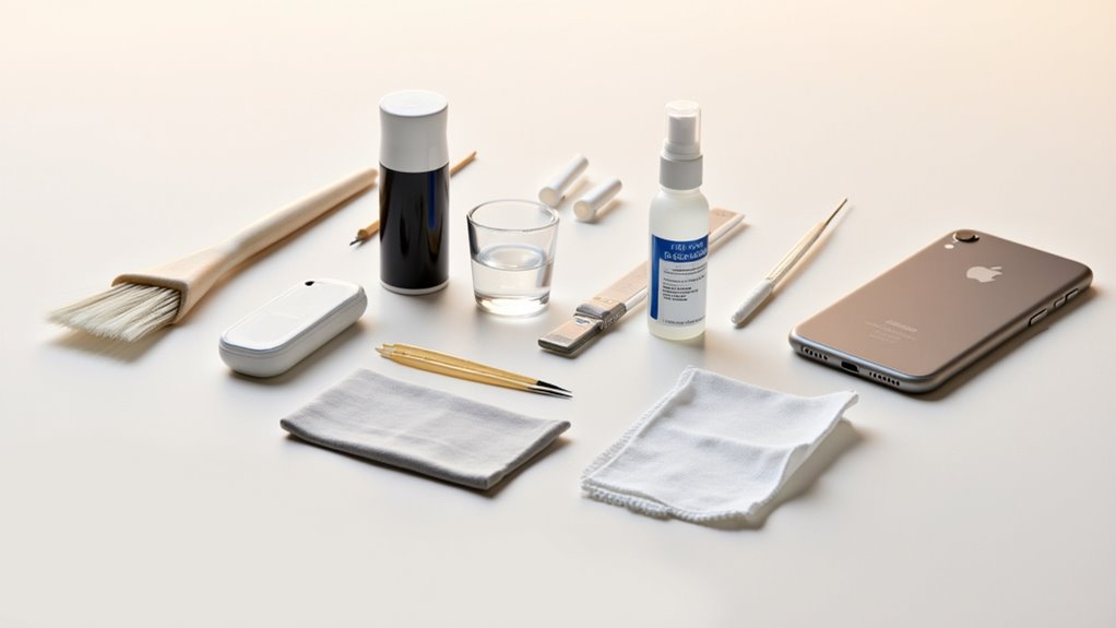 narzędzia do czyszczenia mikrofonu