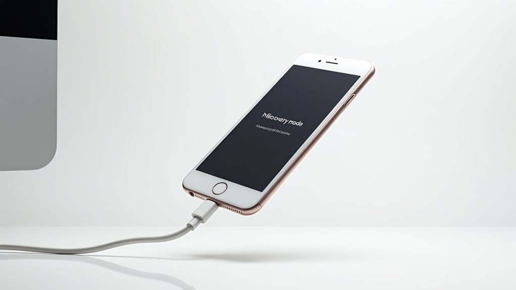 tryb odzyskiwania iPhone reset