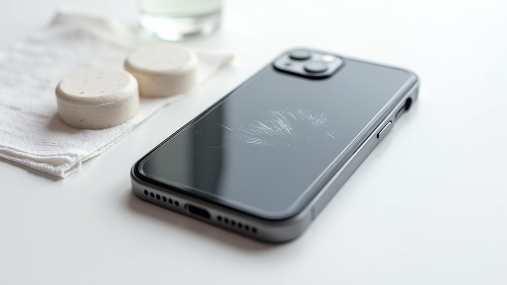 usunąć zarysowania z iPhone'a