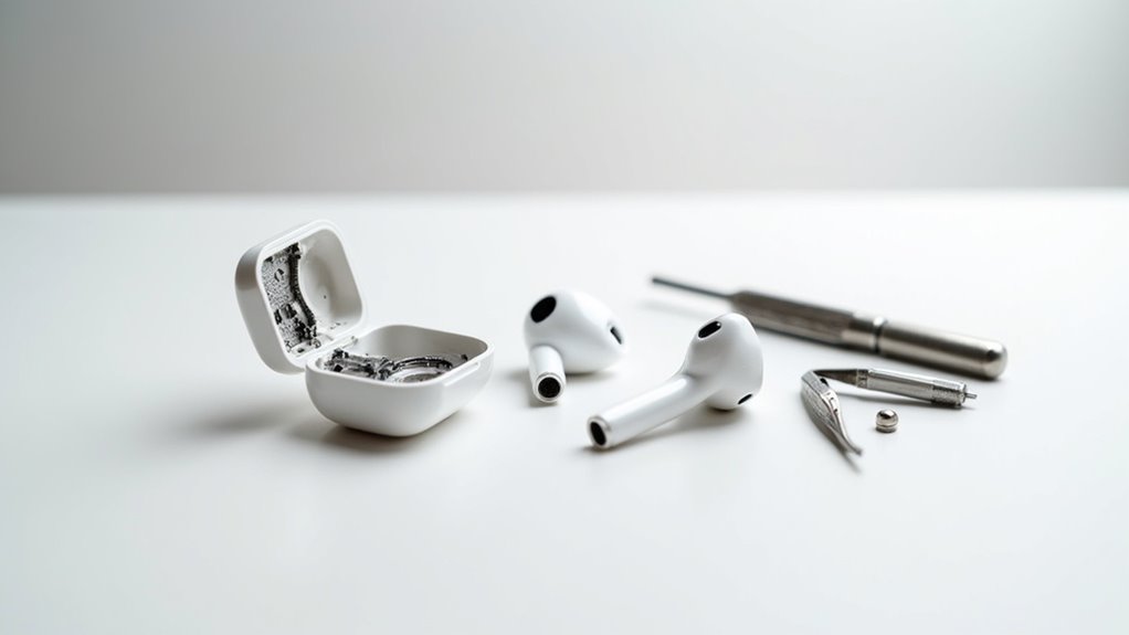 naprawić lub wymienić AirPods