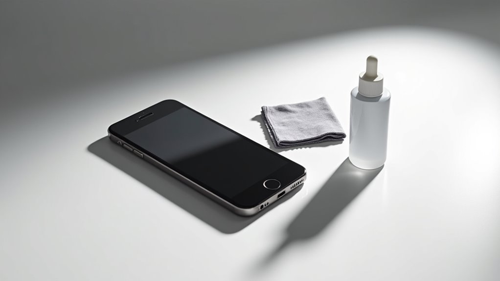 bezpiecznie wypoleruj ekran telefonu