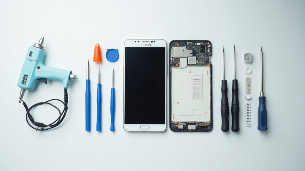 wymiana ekranu dla Galaxy