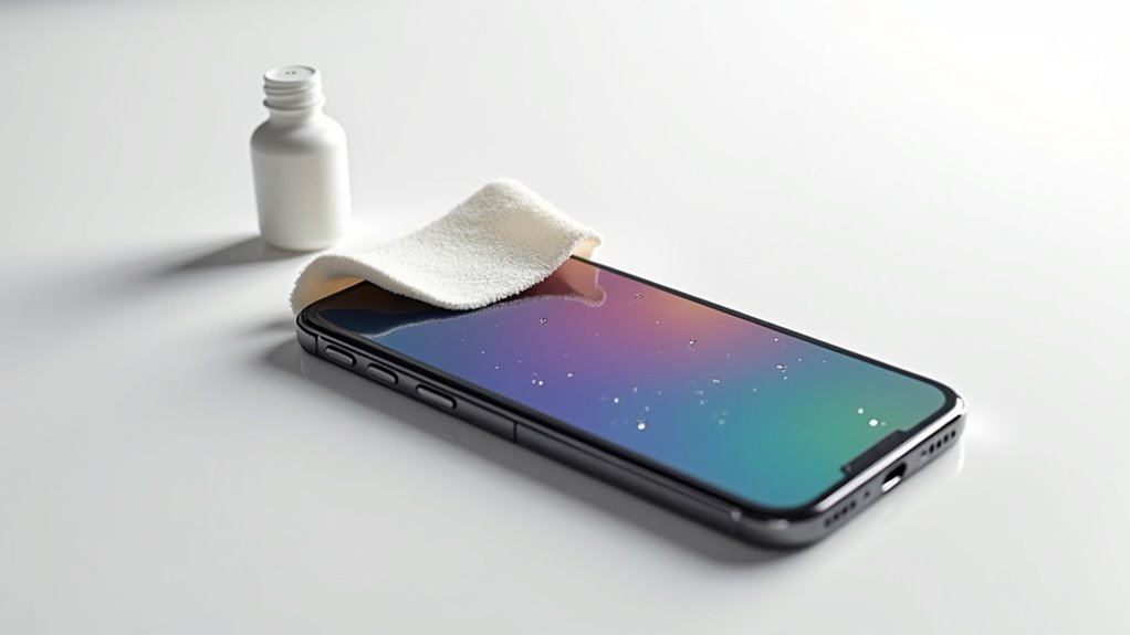 techniki usuwania zadrapań na ekranie