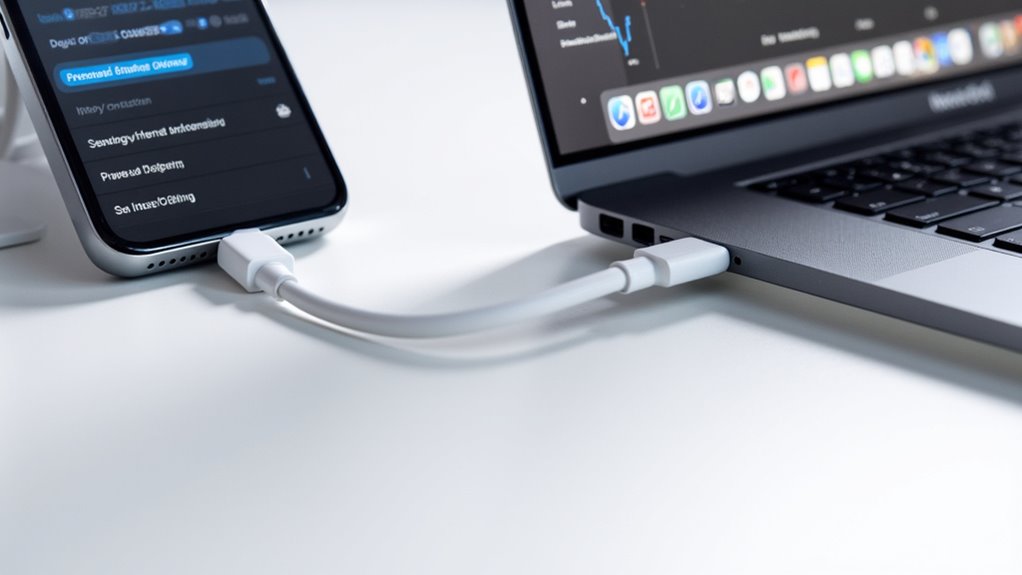 Tethering USB iPhone: Jak udostępnić Internet przez USB? bezpieczne udostępnianie internetu przez USB