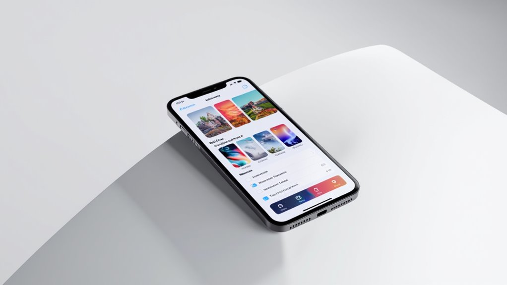 ustaw automatyczną zmianę tapet