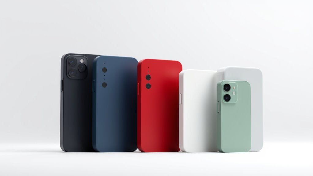 sześć kolorowych opcji iPhone'a