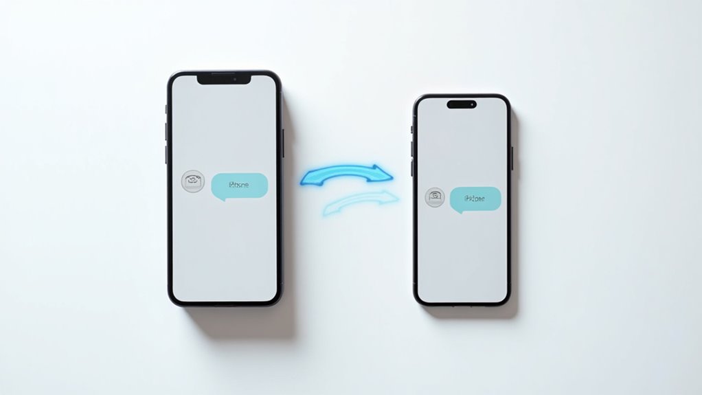 płynny proces transferu SMS