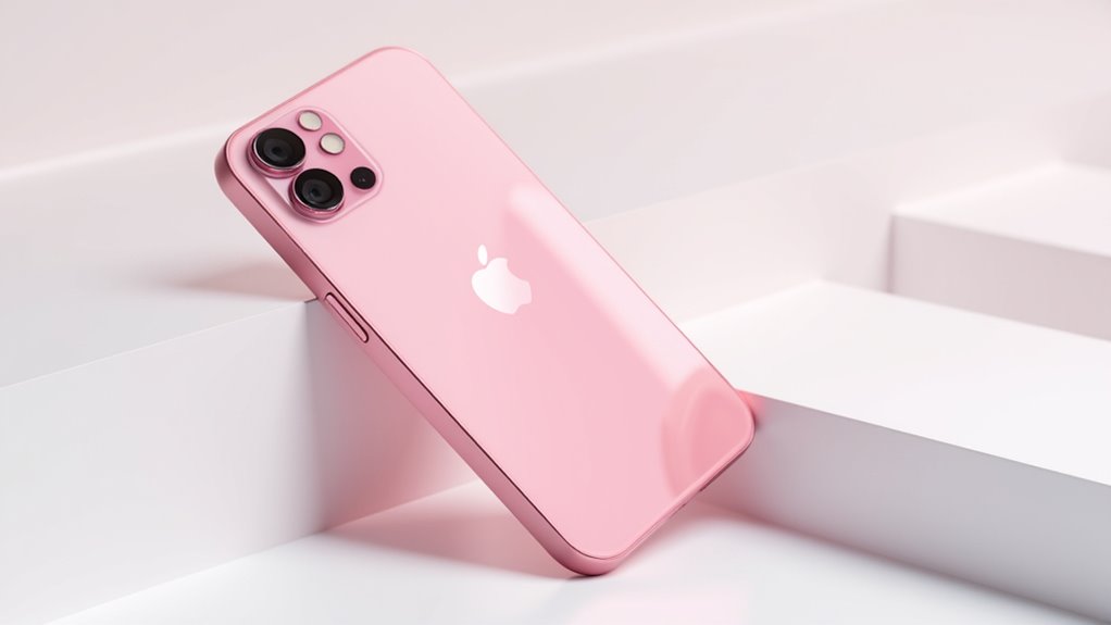 stylowy różowy iPhone 13