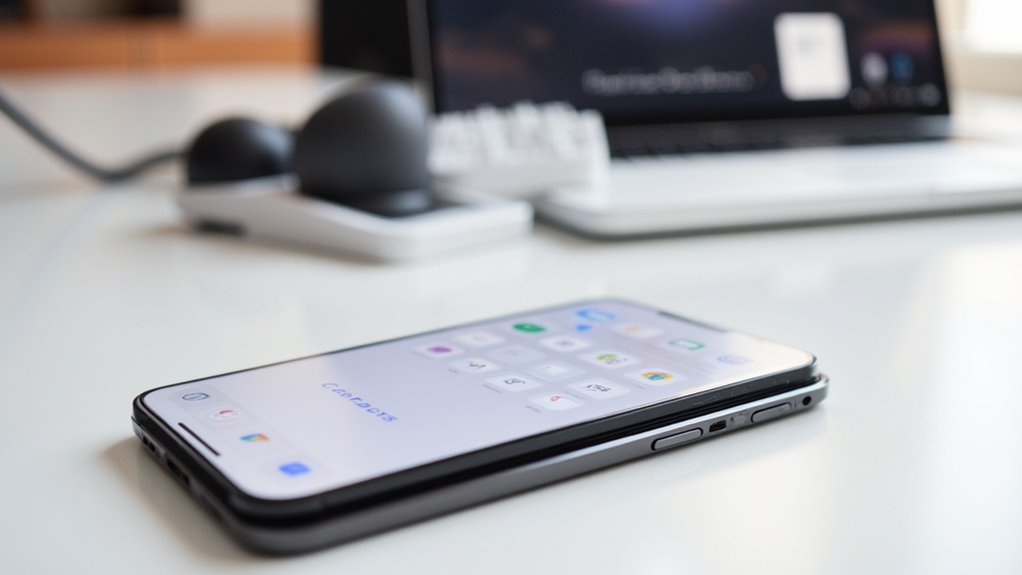 synchronizuj kontakty z Gmail z iPhone'em