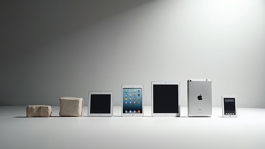 ewolucja tabletów na przestrzeni dekad