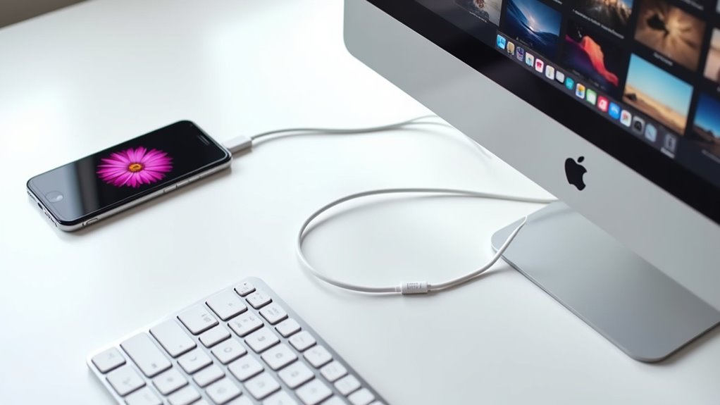 przesłać zdjęcia z iPhone'a