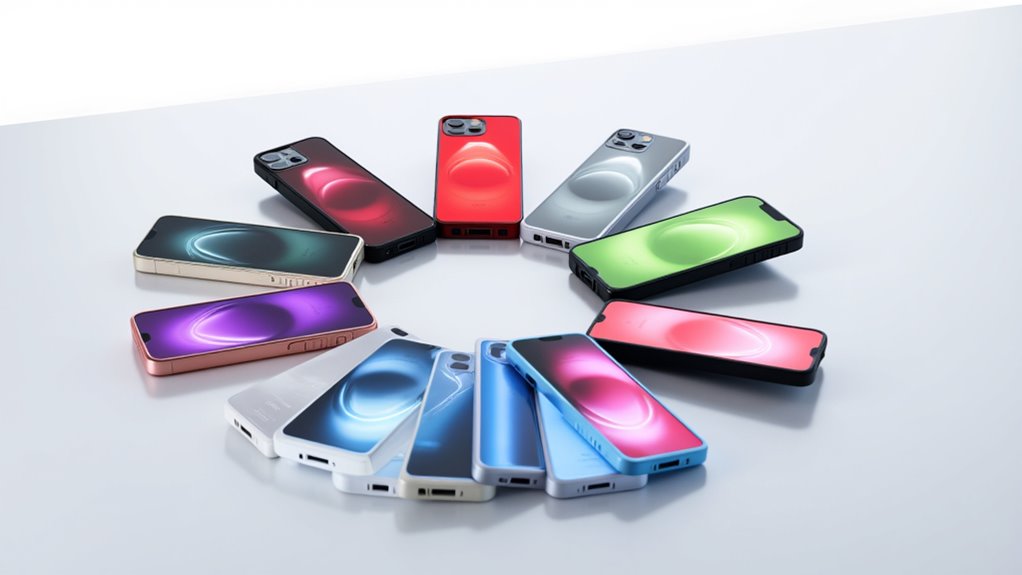 opcje wyboru żywych kolorów