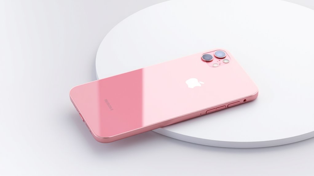 żywy różowy stylowy design