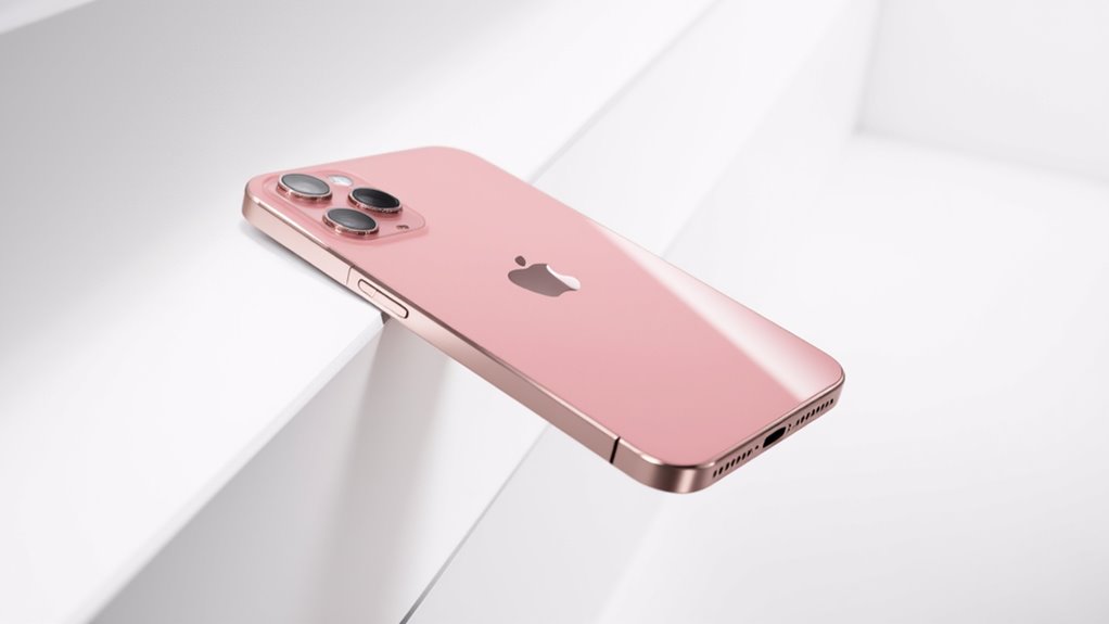 żywy wyświetlacz różowy design