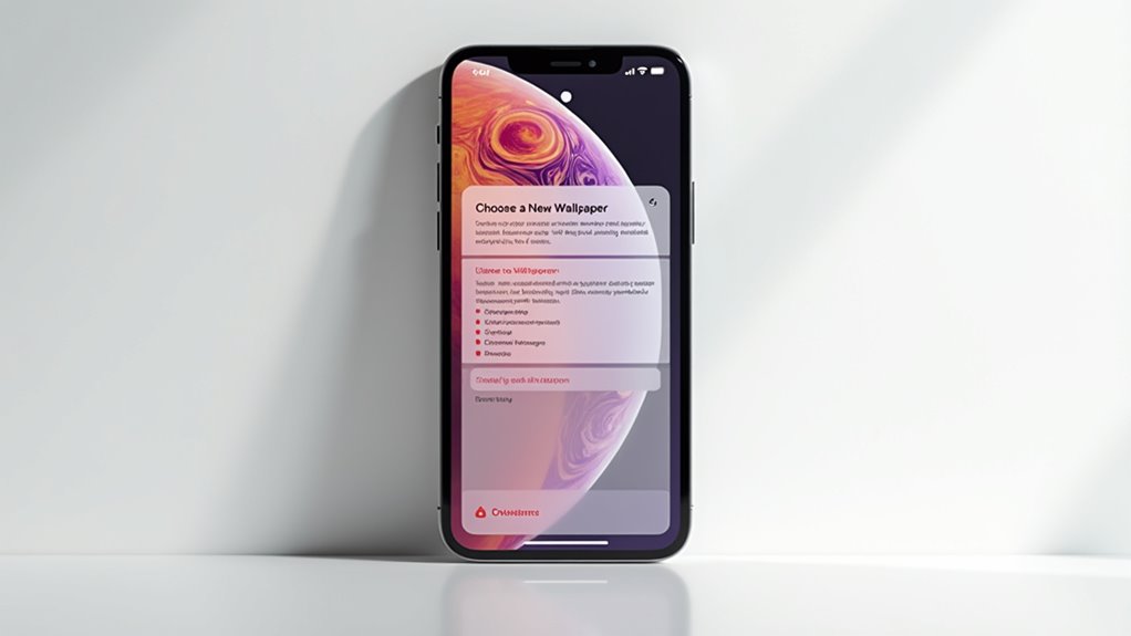 problemy z tapetami na iPhone