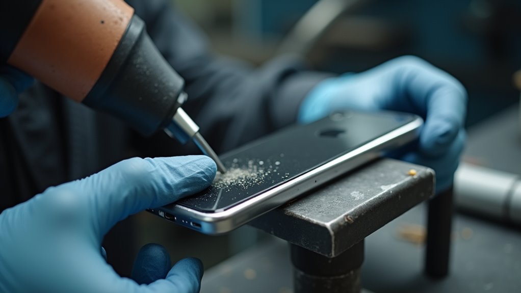 naprawa wygiętego etui do iPhone