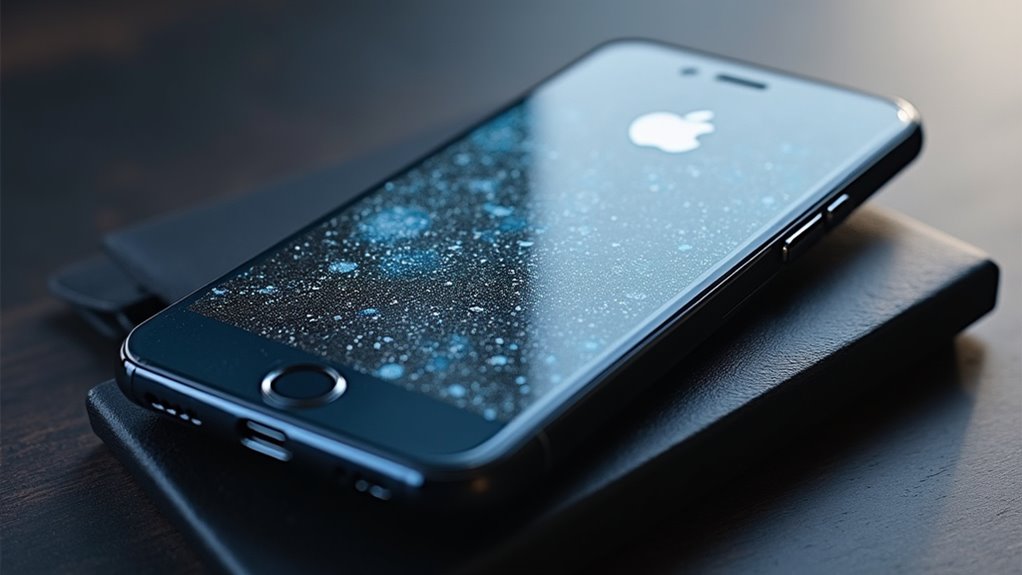 Instalacja szkła ochronnego na ekran iPhone'a Szczecin instalacja przezroczystego szkła do iPhone