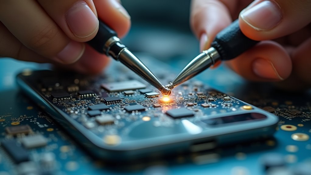 krytyczna diagnostyka płyty głównej iPhone