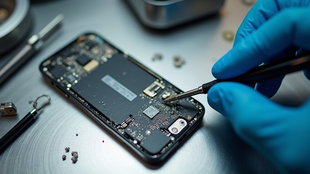 szybkie usuwanie uszkodzeń wodnych iPhone