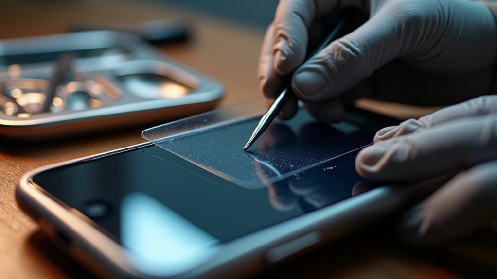 Montaż szkła ochronnego na ekranie iPhone’a Jaworzno szybkie precyzyjne szkło do iPhone