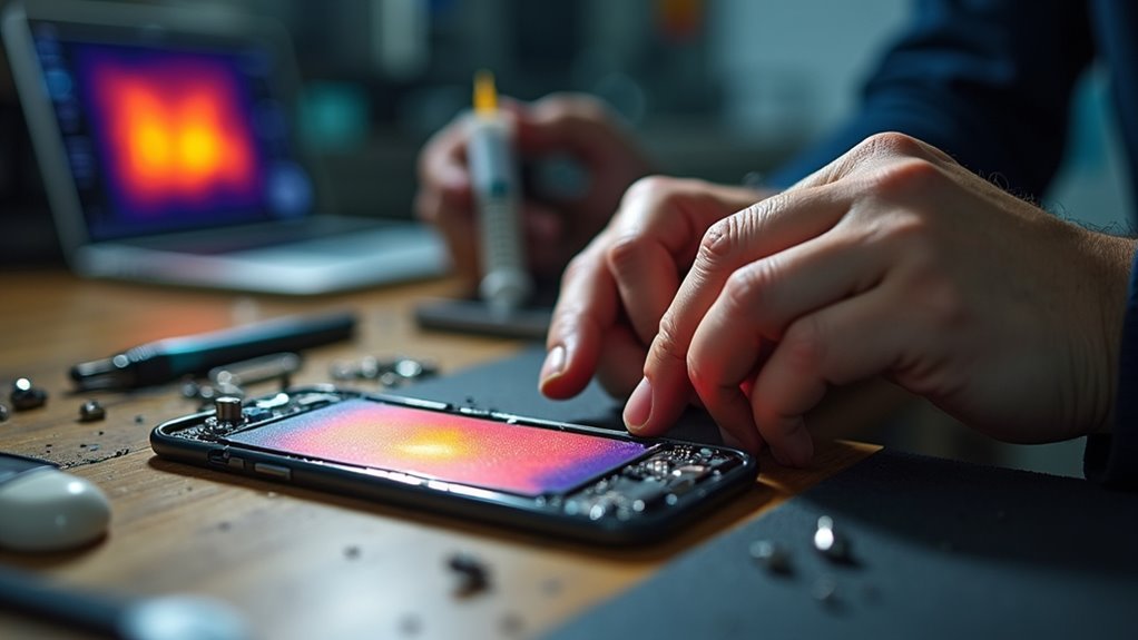 elastyczna naprawa przegrzewającego się iPhone