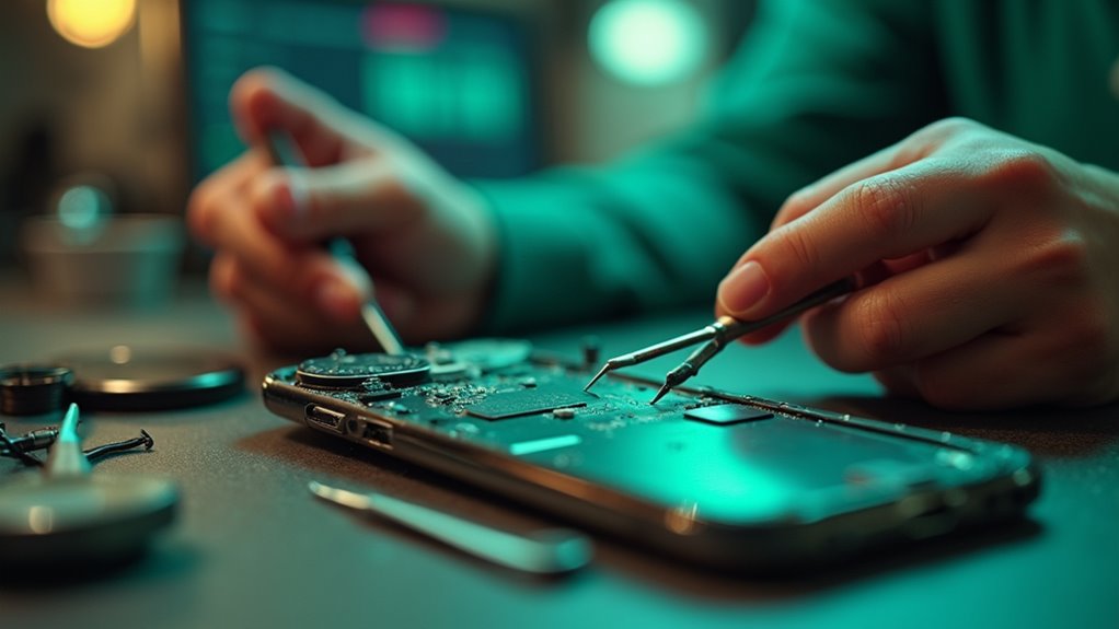 diagnostyka anteny sygnału iPhone