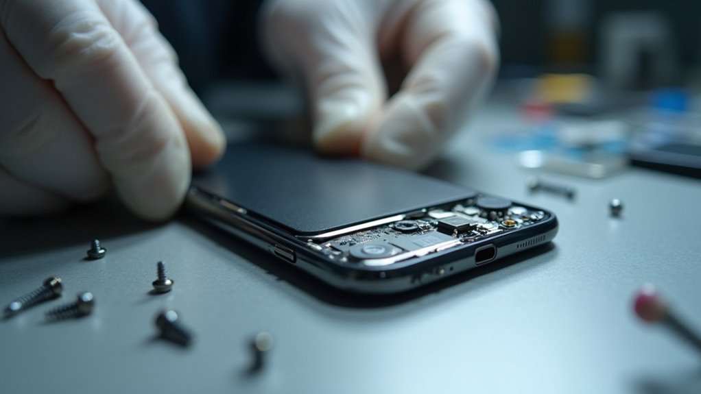 proces diagnostyczny przycisku iPhone