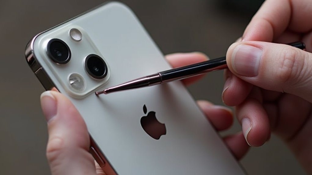 diagnoza awarii przycisku iPhone