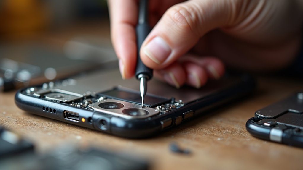 naprawa przycisku iPhone'a d