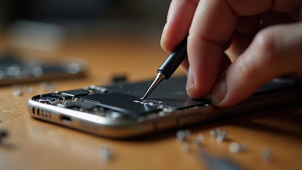 naprawa przycisku iPhone