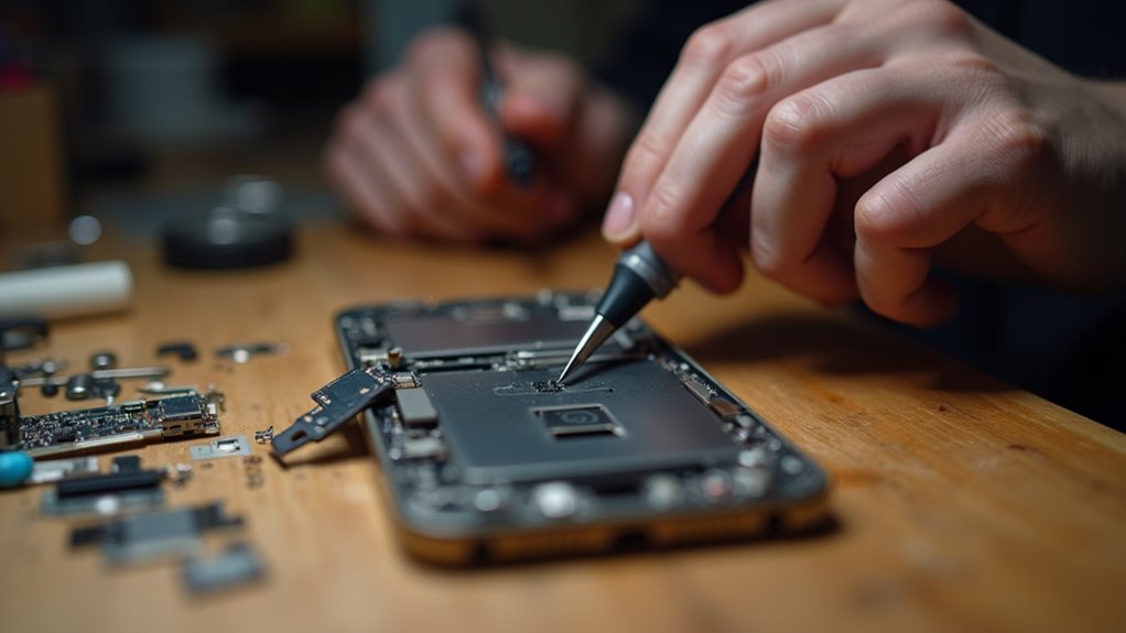 naprawa przycisku iPhone