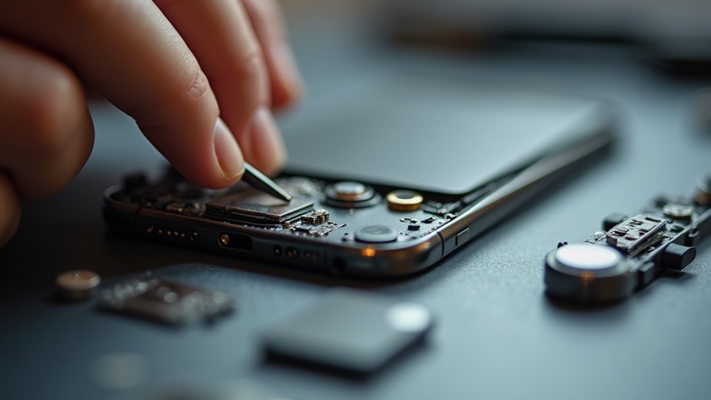 naprawa przycisku iPhone'a