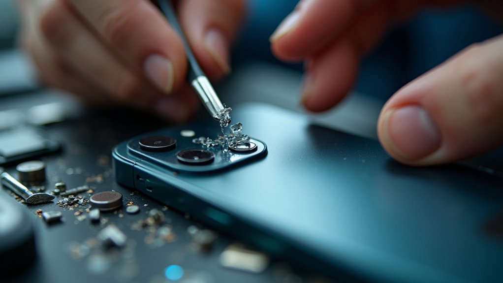 naprawa szkła aparatu iPhone
