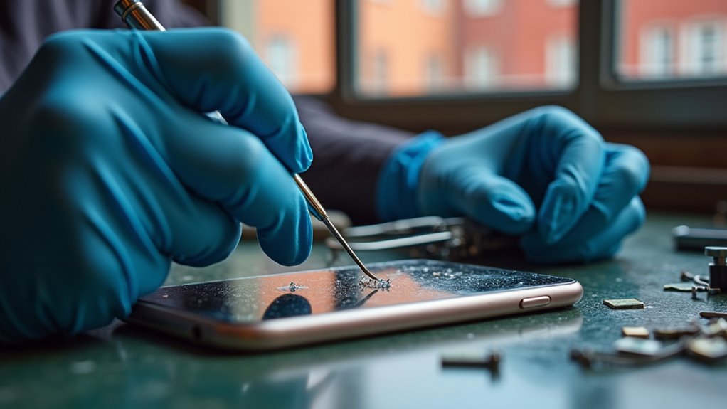 wymiana szkła aparatu iphone'a