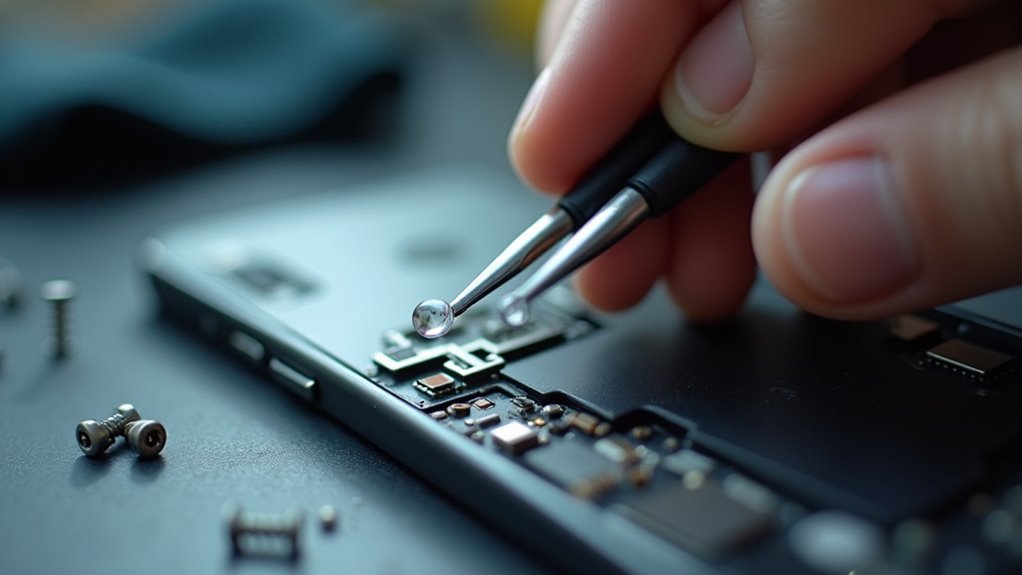 wymiana obiektywu aparatu iPhone'a