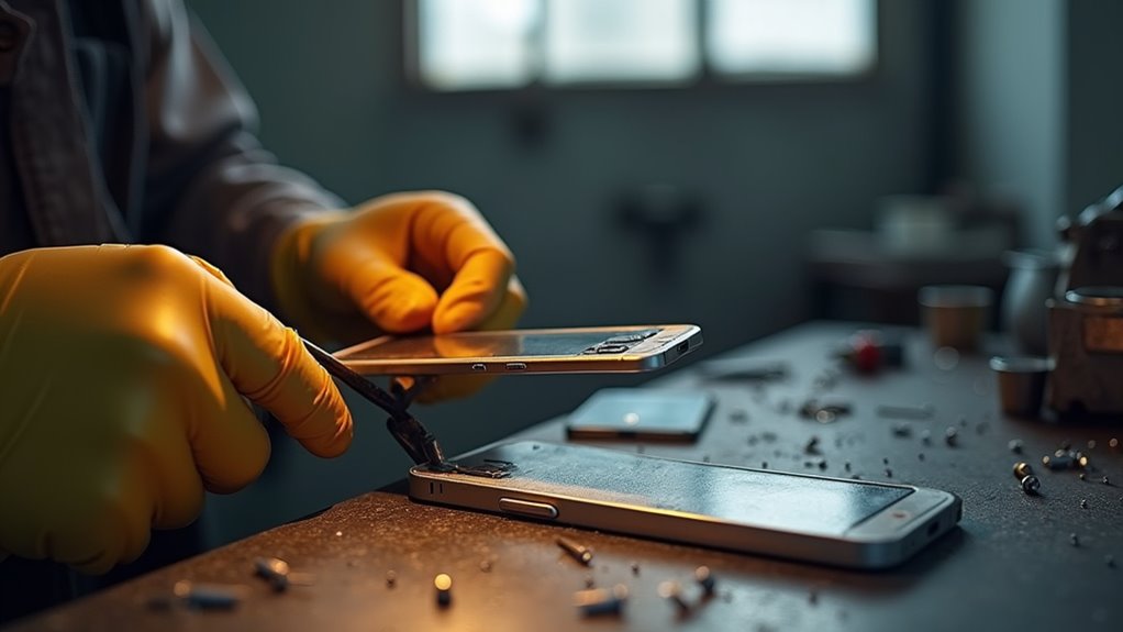 usługa prostowania obudowy iPhone'a