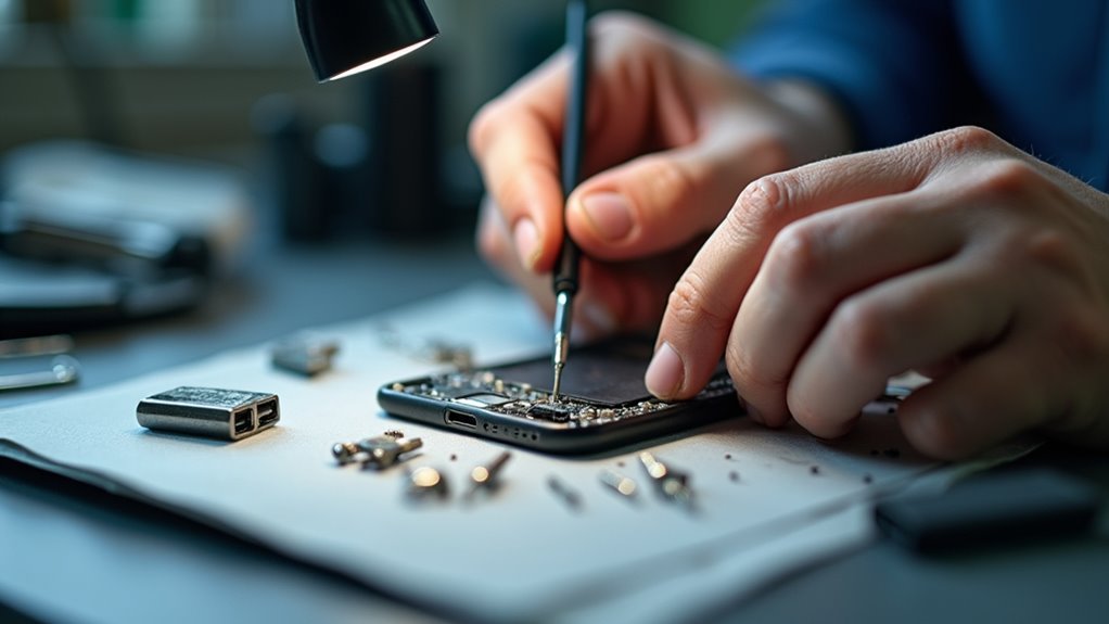 naprawa portu ładowania iPhone'a elbl g