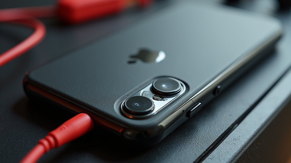 diagnostyka gniazda słuchawkowego iPhone