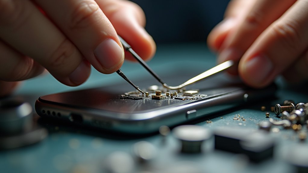 iphone gniazdo słuchawkowe iPhone'a naprawa zabrudzenie w