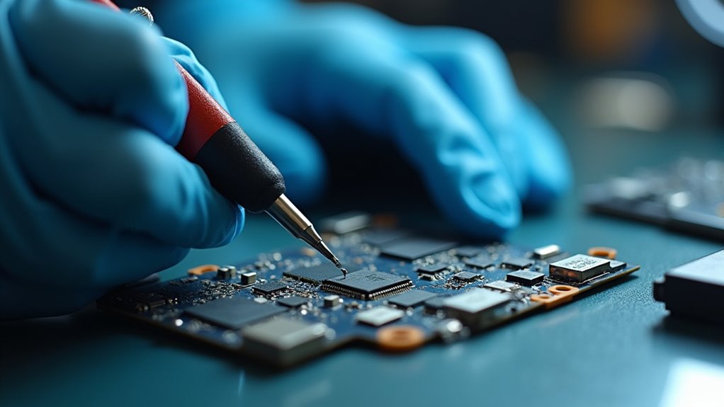 objawy diagnostyczne płyty głównej iPhone