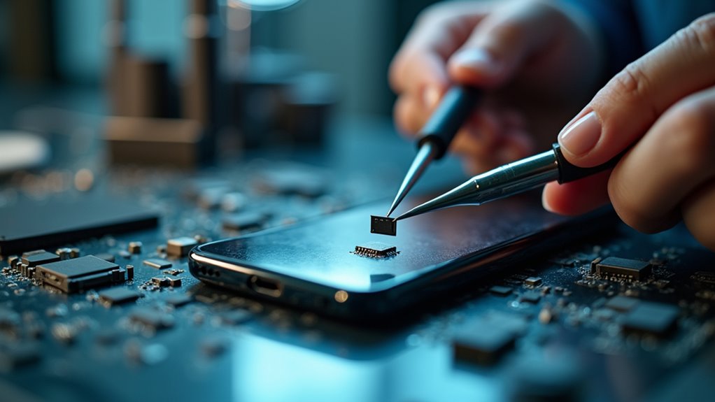 objawy diagnostyczne płyty głównej iPhone