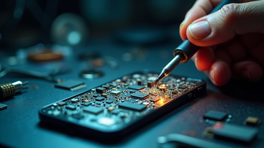 diagnoza płyty głównej iPhone: objawy