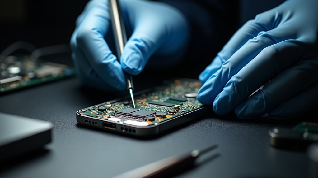 diagnostyka awarii płyty głównej iPhone